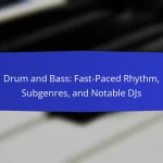 Drum and Bass: Fast-Paced Rhythm, Subgenres, and Notable DJs