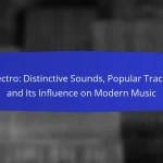 Electro: Distinctive Sounds, Popular Tracks, and Its Influence on Modern Music