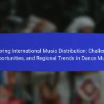 Exploring International Music Distribution: Challenges, Opportunities, and Regional Trends in Dance Music