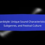 Hardstyle: Unique Sound Characteristics, Subgenres, and Festival Culture