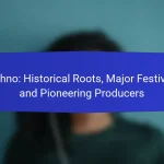 Techno: Historical Roots, Major Festivals, and Pioneering Producers