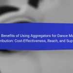 The Benefits of Using Aggregators for Dance Music Distribution: Cost-Effectiveness, Reach, and Support