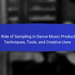 The Role of Sampling in Dance Music Production: Techniques, Tools, and Creative Uses